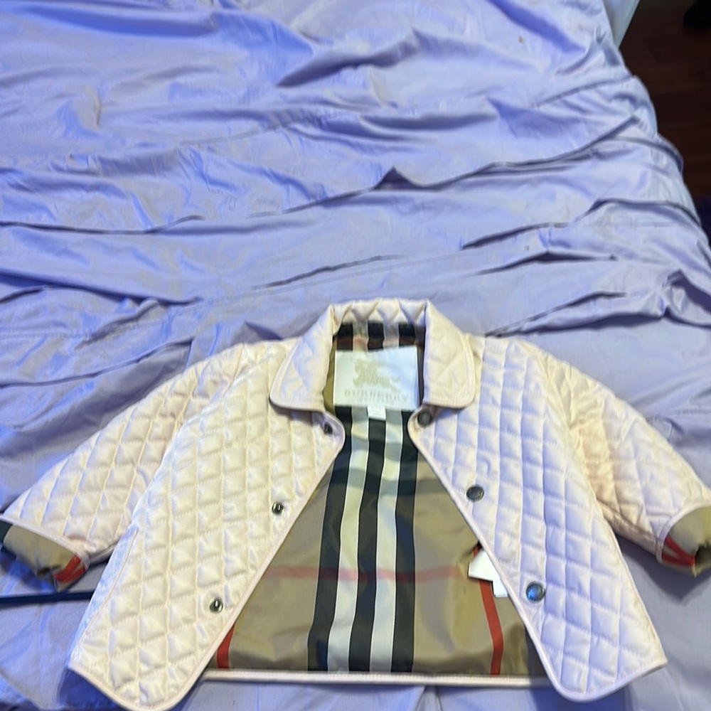 Burberry jacket for babies 9 months